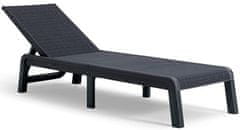 KETER ATLAS (MALLORCA) podesivi ležaljka - grafit, izdržljiv i kompaktan dizajn