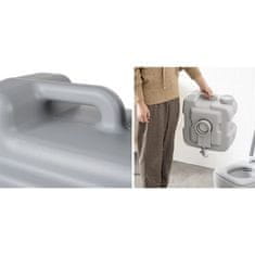 Trizand prijenosni zahod, modularni, 20+12 L