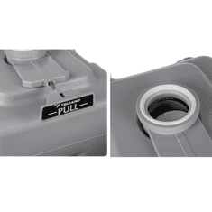 Trizand prijenosni zahod, modularni, 20+12 L