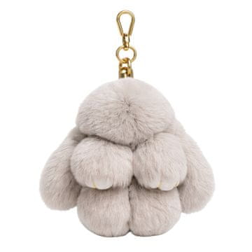 VIVVA® Premium privjesak za ključeve zeko 14 cm od mekanog umjetnog krzna, dekorativni privjesak za torbe i ključeve | BUNNPY