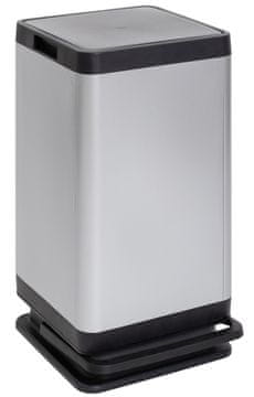 eoshop Koš za otpad DEA HOME TOKYO, 80L, aluminijski efekt, reciklirani materijali