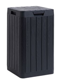 TOOMAX Plastična Vrtna Kanta RIO GARDEN 80L - Grafit, Svestran i Izdržljiv