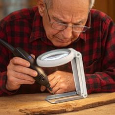 MG DetailPro LED lupa 3x zoom, bijela