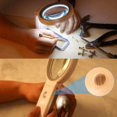 MG DetailPro LED lupa 3x zoom, bijela