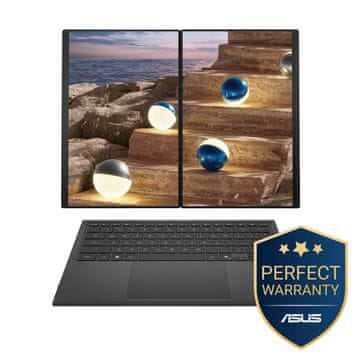 ASUS Zenbook Duo UX8407AA-SN094X prijenosno računalo, Core Ultra X9 388H, 35,56cm (14), WQXGA+, OLED, 32GB, 2TBSSD, W11P (90NB16V1-M009K0)