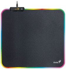 Genius GX GAMING GX-Pad 260S (31250018400) RGB, tekstil, crna, 260x240x3 mm igraća podloga