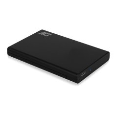 ACT AC1225 2,5" SATA USB-C 3.2 Gen2 prijenosno aluminijsko kućište za tvrdi disk/SSD bez vijaka
