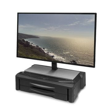 ACT AC8215 Stalak za monitor + 2x ladice crni, Stalak za monitor