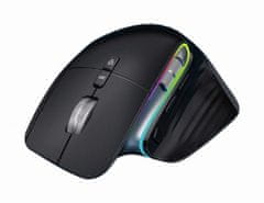 Gembird MUSG-RAGNAR-WRX900 RGB gaming crni ergonomski bežični miš