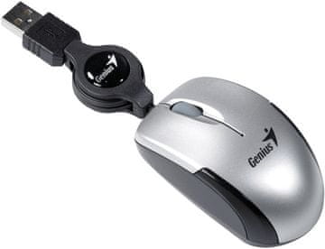 Genius Micro Traveler V2 (31010125106) srebrni mini miš