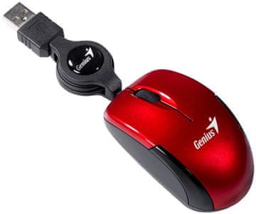 Genius Micro Traveler V2 (31010125107) crveni mini miš