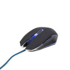 Gembird MUSG-001-B LED igrački miš crno/plavi