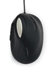 Gembird MUS-ERGO-03 Ergo sivi, ergonomski miš