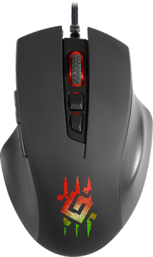 Defender Wolverine GM-700L RGB crni miš