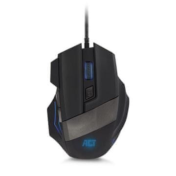 ACT AC5000 RGB 3200 DPI Crni igraći miš