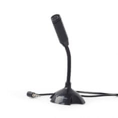Gembird MIC-D-02 stolni crni mikrofon