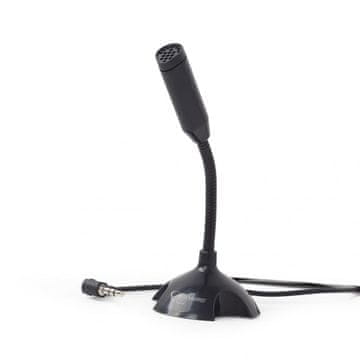 Gembird MIC-D-02 stolni crni mikrofon
