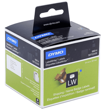 Dymo 99014 (S0722430) 101mm x 54mm x 220 Bijela, etikete
