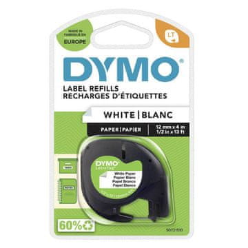 Dymo 59421 (S0721510) 12 mm x 4 m crno-bijele etikete