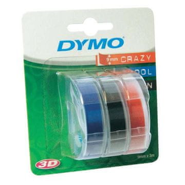 Dymo S0847750 9mm x 3m bijela - crna, plava, crvena, traka