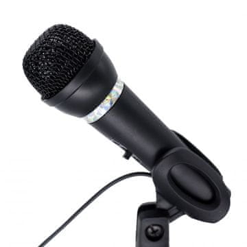 Gembird MIC-D-04 stolni crni mikrofon