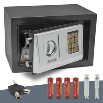 Delight 55581 sef za namještaj / trezor srednje veličine (310x200x200 mm) tipkovnica / ključ
