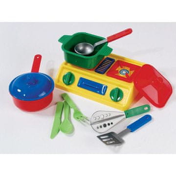 Dohany 5008 mini dječja plastična kuhinja (11 dijelova)