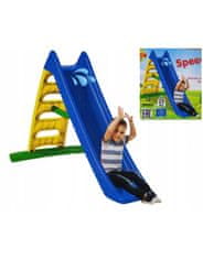Dohany 463 veliki tobogan za djecu (170 cm) crveno/zelene ljestve s priključkom za vodu