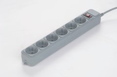 Gembird SPG6-B-10C produžni kabel s prenaponskom zaštitom, 6 utičnica