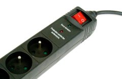 Gembird SPF5-C-5 produžni kabel s prenaponskom zaštitom, 5 utičnica