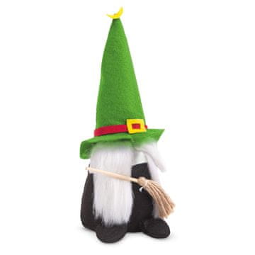 Family Skandinavski vilenjak za Noć vještica - 23 cm - zeleni