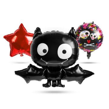 Family Set balona za Noć vještica - šišmiš - 5 komada