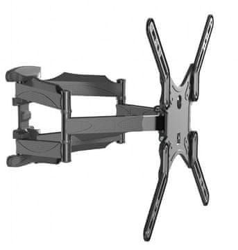 Gembird WM-60ST-01 zidni nosač za TV s punim pokretom, 32”-60”, 36 kg