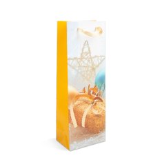 Family Božićna poklon vrećica za boce - papirna - 360 x 127 x 83 mm - 4 vrste / pakiranje