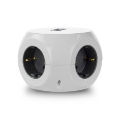 ACT AC2410 produžni kabel 3x 220V / 3x USB A 3m bijeli