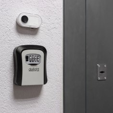 Delight sef za ključeve izrađen od izdržljive plastike - 115 x 95 x 40 mm