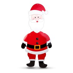 Family Božićni ukras - Djed Mraz - kartonski - 90 cm zidni ukras