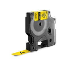 Dymo 18432 (S0718450) RHINO vinil profi D1 12mm x 5.5m crna na žutoj