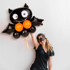 Family Balon za šišmiša s ukrasnim balonima – set za ukrase za Noć vještica