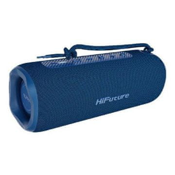HiFuture ALPHA prijenosni Bluetooth zvučnik 20W IPX7 vodootporan, 12 sati reprodukcije, Bluetooth 5.3 TWS plavi