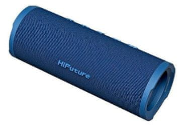 HiFuture RIPPLE prijenosni Bluetooth zvučnik 30 W 12 sati vodootpornosti IPX7, TWS, BT 5.3 plavi
