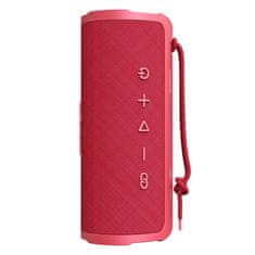 HiFuture RIPPLE prijenosni Bluetooth zvučnik 30 W 12 sati vodootpornosti IPX7, TWS, BT 5.3 CRVENI