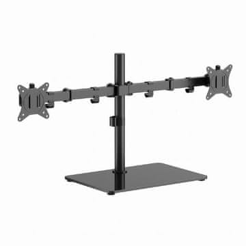 Gembird MS-D2ST-01 stolni stalak za dva monitora 17”-32”