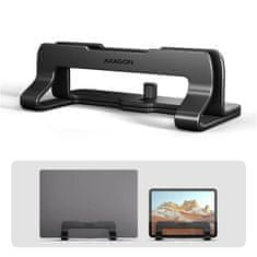 AXAGON AXAGON STND-VB vertikalni stalak za laptope i tablete crni do 17"