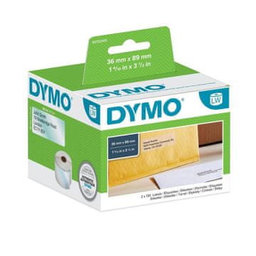 Dymo 99013 (S0722410) 36 mm x 89 mm x 130 naljepnica, dvostruko pakiranje