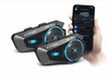Farrot 2 kosa - Rider D10 motoristični interkom MESH Bluetooth 5.4 | 4 vozača | 1600 m domet | ANC+ENC | IPX7 | brzo punjenje