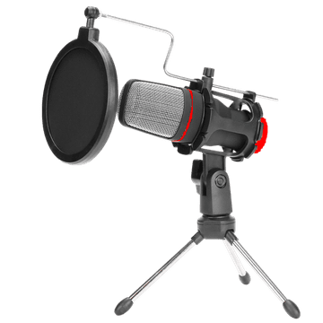 Marvo MIC-02 streaming crni, mikrofon sa stalkom