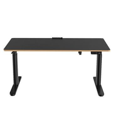 Ultradesk PULSAR dječji radni stol, električno podesiva visina, 120X60 cm, 55-81 cm crni