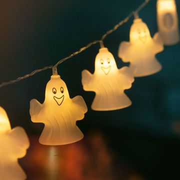 Family LED solarni svjetlosni niz - duh - 10 LED dioda - 1,1 metar - toplo bijela - 3 x AA