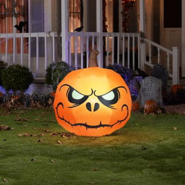 Family Napuhana bundeva s LED rasvjetom - 120 cm Halloween ukras